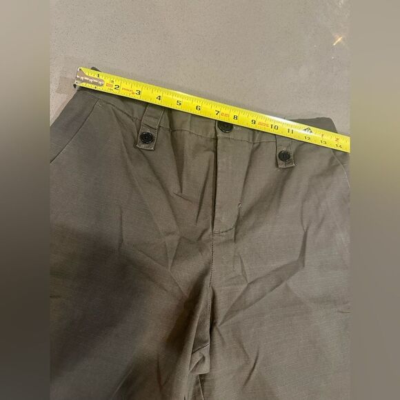 Zadig & Voltaire Pomelo Rip Stop Gray, Black Stripe Chino Women's Pants size 40 - Picture 10 of 12